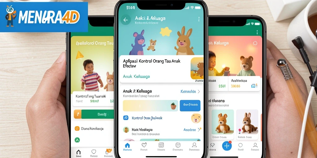 Antarmuka pengguna MENARA4D yang intuitif dan ramah keluarga.